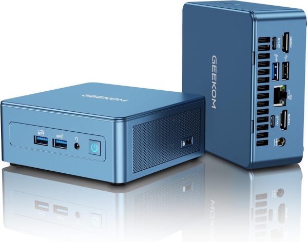GEEKOM IT13 Mini PC 2025 Edition, with Intel 13th Gen i9-13900HK (3-Year Quality Support), 32GB RAM/1TB NVMe SSD, NUC13 Mini Desktop Computer Windows 11 Pro for Home&Office | 8K UHD,USB4,WiFi 6E,BT5.2