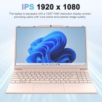 14'' Student Laptop Computer,1080P FHD Display,8GB RAM,512GB SSD,N5095 CPU College Student Pink Laptop,Numeric Keypad,256GB TF Card,Webcam, 5GWiFi, HDMI,Pink - Image 2