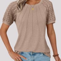 3 Pack Women's Clothing Summer Tops Blouses Dressy Casual T Shirts, Short Sleeve Clothes 2025 Trendy Outfits - Image 4