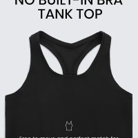 CRZ YOGA Butterluxe Racerback Workout Tank Tops for Women Tight Sleeveless Camisole Gym Athletic Yoga Shirts - Image 3