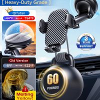 Qifutan Car Phone Holder Mount Phone Mount for Car Windshield Dashboard Air Vent Universal Hands Free Automobile Cell Phone Holder Fit for iPhone Smartphone Camera Mounts - Image 4