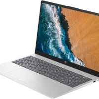 HP 15.6" Portable Laptop (Include 1 Year Microsoft 365), HD Display, Intel Quad-Core N200 Processor, 16GB RAM, 128GB Storage, Wi-Fi 6, Webcam, HDMI, Numeric Keypad, Windows 11 Home, Silver - Image 3