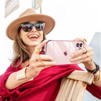LeYi for iPhone-11 Phone Case: 2 Pack Screen Protector, Wireless Charging, Full Camera Lens Protection, Love Heart Plating Women Cute Luxury Shockproof Cover funda para i Phone iohone iphone11, Pink - Image 6
