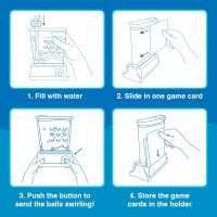 Original Waterfuls Classic Handheld Water Games – Kids Games, Retro Travel Games, Fidget Toys for Kids, Autism Toys, 6 Interchangeable Back Panels, Screen Free Play, Portable, Ages 3+ - Image 5