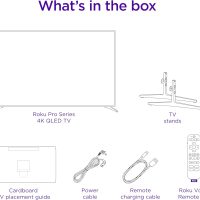 Roku Smart TV – 75-Inch Pro Series 4K QLED RokuTV with Backlit Roku Voice Remote Pro, Dolby Vision IQ, 120Hz Refresh Rate – Live Local News, Sports, Gaming - Image 11