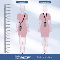 CACOE Phone Lanyard 2 Pack-2× Adjustable Neck Strap,2× Phone Patches,Universal Cell Phone Multifuctional Patch Lanyards Compatible with Most Smartphones(Black+Gray) - Image 6