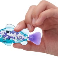 Robo Alive Robo Fish Robotic Swimming Fish (Teal + Orange) by ZURU Water Activated, Changes Color, Comes with Batteries, Amazon Exclusive (2 Pack) Series 3 - Image 2