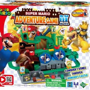 EPOCH Super Mario Adventure Game DX - Tabletop Skill and Action Game with Collectible Action Figures