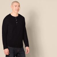 Amazon Essentials Men's Slim-Fit Long-Sleeve Henley Shirt - Image 2