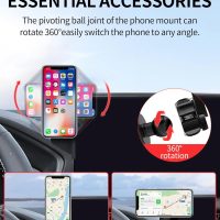 MaserWeller Car Phone Holder for Honda HR-V 2023-2025 Accessories/CR-V 2023 2024 2025 Accessories 7/9-inch Screen Fixed Clip, Phone Mount Compatible with MagSafe, 360° Rotation Cell Phone Holder - Image 5