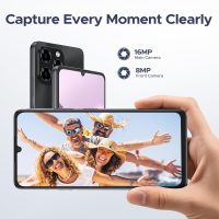 DOOGEE Note 58 Android 15 Unlocked Cellphone,32GB+128GB/2TB Expand Cell Phone with 6.75" HD+ Waterdrop Screen, 6250mah Battery,4G Dual Sim Unlocked Smartphone,Widevine L1/NFC/OTG/Face Unlock, Black - Image 8