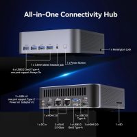 GEEKOM GT1 Mega AI Mini PC, with Intel 14th Gen Ultra 9 185H (Up to 5.1 GHz), 32GB DDR5 2TB M.2 NVMe SSD, Mini Desktop Computers Windows 11 Pro, 2.5G Dual LAN/WiFi 7/BT 5.4/USB4.0/8K/3 Years Warranty - Image 8