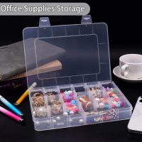 (18 Grids) Plastic Organizer Box with Dividers, Clear Container Storage for Crafts, Jewelry - Image 6