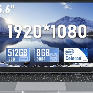 2025 Laptop 15.6 inch, Laptop Computer with N4000 Processor with 8GB RAM 512GB SSD, FHD Display 1920*1080P, WIFI5 BT4.2 HDMI Windows 11 Laptop, Thin and Light Laptop, Office Laptop, Study Laptop