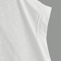 SOLY HUX 2024 Open Back Tops for Women Criss Cross Cut Out Tee Backless Casual Short Sleeve Round Neck T Shirt - Image 3
