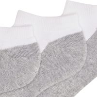 Hanes Boys' Socks, Double Tough Cushioned Ankle and No Show, 12-Pair Packs - Image 2