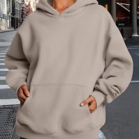 Trendy Queen Womens Oversized Hoodies Fleece Sweatshirts Fall Fashion 2025 Pullover Sweaters Winter Clothes - Image 6