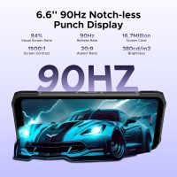 DOOGEE Blade 20 Android 15 Rugged Smartphone,10300mAh/18W,20GB+128GB/TF 2TB Octa Core Rugged Phone,6.6" HD+ Gaming Phones,16MP Camera,IP68/IP69K Waterproof Phone,Triple Slot/NFC/Face ID/GPS - Image 7