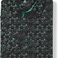 ZITY Men's Golf Shirts Short Sleeve Moisture Wicking Performance Print Patterns Casual Collared Golf Polo Shirt for Men - Image 5