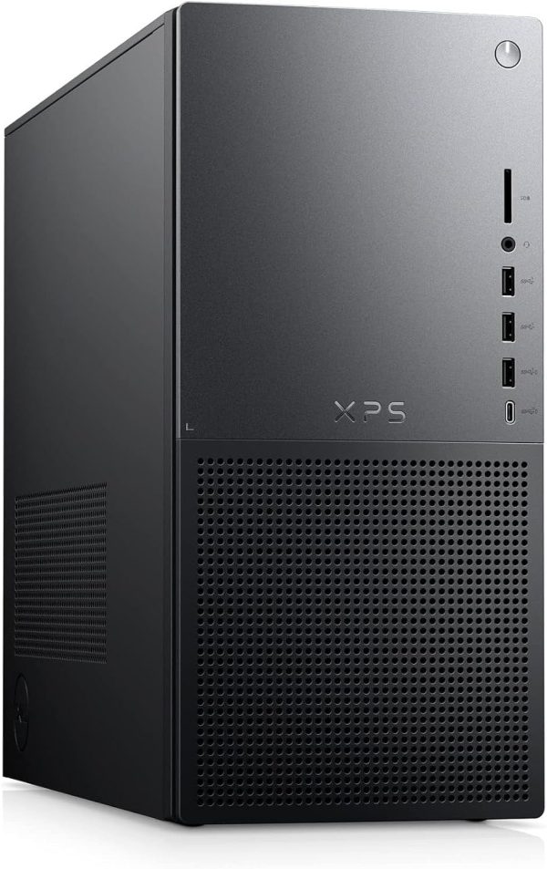 Dell XPS 8960 Desktop Computer Tower - 14th Gen Intel Core i9-14900 24-Core Processor, 64GB DDR5 RAM, 4TB NVMe SSD, NVIDIA GeForce RTX 4060 Ti 16GB GDDR6 Graphics, Windows 11 Pro - Graphite Black