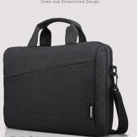 Lenovo Laptop Carrying Case T210, 15.6-Inch Laptop and Tablet, Sleek Design, Durable and Water-Repellent Fabric, Business or School, GX41L83769 Casual Toploader - Eco Black - Image 2