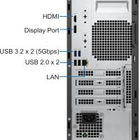 Dell Optiplex Tower - Intel i7-12700K, 32GB RAM, 1TB NVMe SSD, DisplayPort, HDMI, USB C, DVDRW,AX Wi-Fi, Bluetooth, Windows 11 Pro, Black Desktop - Image 3
