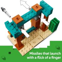 LEGO Minecraft The Illager Desert Patrol Toy Figures and Playset - Building Minecraft Toy for Kids, Boys and Girls, Ages 7+ - with 4 Figures for Pretend Play - Gift Idea for Birthdays - 21267 - Image 4