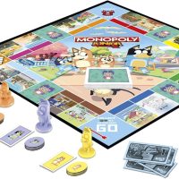 Hasbro Gaming Monopoly Junior Bluey Edition Board Game | Kids Play as Bluey, Bingo, Mum & Dad for Girls & Boys | Ages 5+ (Amazon Exclusive) - Image 12