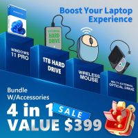 Dell 16 Touchscreen Laptop Computer • FHD+ 300nits Display • Intel Core 7 150U • CPU AI Copilot • Fingerprint • Backlit KB • Win 11 Pro PC w/Accessoires for Business & Students(32GB DDR5, 1TB SSD) - Image 2