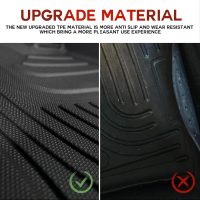 2025 HRV Floor Mats - Original Floor Mats Custom Fit for 2023 2024 2025 2026 Honda HRV & 2025 Acura ADX TPE Rubber Car Mats, All Weather Protection Floor Liners for HR-V Accessories 1st & 2nd Row - Image 5