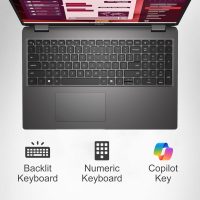 Dell Latitude 3550 Business Laptop (15.6" FHD Anti-Glare, Intel 10-Core i5-1335U (Beat i7-1355U), 16GB DDR5 RAM, 512GB SSD) Backlit Keyboard, Ethernet, FHD Webcam, Win 11 Pro w/AI Copilot, Grey - Image 2