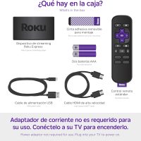 Roku Express Dispositivo de Streaming HD para TV (Spanish Edition) - Con VIX Premium, Control remoto con botones de acceso rápido I Roku Express HD Streaming Device for TV, with VIX Premium Offer - Image 7