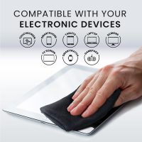 Electronic Wipes Screen Cleaner Streak-Free [2 Pack x40] Computer Screen Wipes, TV Screen Cleaner Wipes, Monitor Wipes for Smart TV, Laptop, iPhone, ipad and more - [Microfiber Cloth + 80 Wipes] - Image 8