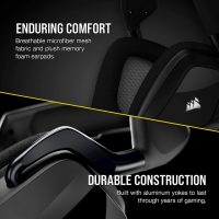 CORSAIR VOID RGB ELITE Wireless Gaming Headset – 7.1 Surround Sound – Omni-Directional Microphone – Microfiber Mesh Earpads – Up to 40ft Range – iCUE Compatible – PC, Mac, PS5, PS4 – Carbon - Image 4