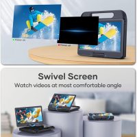 FANGOR 12.5" 1080P Portable Blu-Ray Player with 10.5" HD Swivel Screen, HDMI Out & AV in, Multi Media Player, 5 Hours Rechargeable Battery, Supports USB/SD Card, Last Memory - Image 7