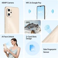 UMIDIGI Unlocked Cell Phone, A13 Pro (4+128GB) NFC Smart Phone, 6.7" HD Full Screen, 5150mAh, Android Mobile Phone with FM Radio, Dual 4G Phone - Image 2