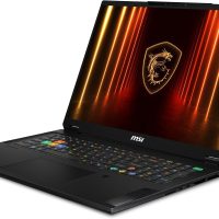 MSI Stealth 18 HX AI 18” 240Hz QHD+ Gaming Laptop: Intel Ultra 9-275HX, NVIDIA Geforce RTX 5070Ti, 64GB DDR5, 2TB NVMe SSD, Wi-Fi 7, Win 11 Pro: Black A2XWHG-029US - Image 3