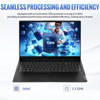 Lenovo V15 Business Laptop • 32GB RAM • 1TB SSD • Intel 4-core Processor • 15.6" FHD • Ethernet Port • HDMI • Windows 11 Pro • Sleek Design • Effortless Elegance - Image 6