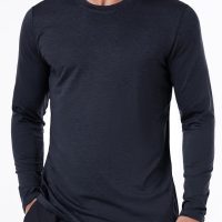 6 Pack Men's Quick Dry Long Sleeve Shirts UPF 50+ UV Sun Protection SPF Shirt Moisture Wicking T-Shirt for Casual Workout - Image 2