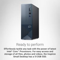 Dell Inspiron 3030s Small Desktop - Intel Core i5-14400 Processor, 16GB DDR5 RAM, 512GB SSD, Intel UHD 730 Graphics, Windows 11 Home, Onsite Migrate Support - Mist Blue - Image 3