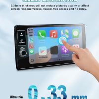 CDEFG for 2026 Honda HR-V Screen Protector Matte 9-Inch Touch Screen Tempered Glass Anti Glare for 2026 Honda HR-V (LX,Sport,EX-L)/ 2025 Acura ADX Accessories Navigation Display Anti-Fingerprint 9H Hardness - Image 7