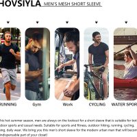 1/5 Pack Running Shirts Men Sport Tops Dry Fit Gym Wicking Athletic T Shirts Breathable Cool Workout Shirts - Image 6