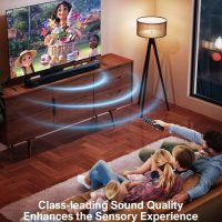 ULTIMEA 2.2ch Sound Bar for TV, Peak Power 100W, 2-in-1 Detachable Bluetooth 5.3 Soundbar for TV, 3 EQ Modes, Bass Adjustable for TV Speakers, App, ARC/Optical/Aux/Wall Mount, Apollo S40 - Image 5