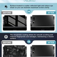CDEFG for 2026 Honda HR-V Screen Protector Matte 9-Inch Touch Screen Tempered Glass Anti Glare for 2026 Honda HR-V (LX,Sport,EX-L)/ 2025 Acura ADX Accessories Navigation Display Anti-Fingerprint 9H Hardness - Image 3