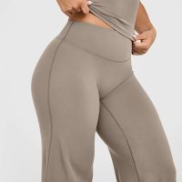OQQ Yoga Pants Women High Waist Stretch Casual Soft Straight Leg Bottoms - Image 5