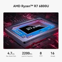 Beelink SER5 MAX Mini PC, AMD Ryzen 7 6800U (8C/16T, up to 4.7GHz), 32GB LPDDR5 1TB NVME SSD, Mini Desktop Computer Support 4K@60Hz/WiFi6/BT5.2/DP1.4/HDMI/Type-C/Gaming PC - Image 3