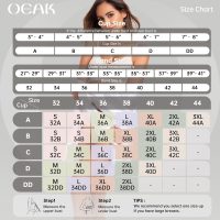 OEAK Womens Wireless Bras Comfortable Push Up Bra No Underwire Bra Full Support Lift Bralette Everyday Seamless Tshirt Bras - Image 5
