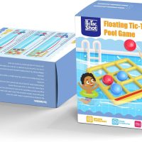 Pool Toys Games Set- Tic-Tac-Toe Inflatable Pool Toy with 10 Balls - for Adults Teens Kids 2-10 Players - Image 7