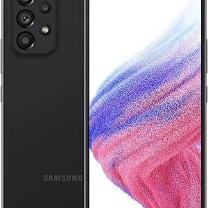 SAMSUNG Galaxy A53 5G UW 128GB Awesome Black-Verizon Smartphone-( (Renewed)