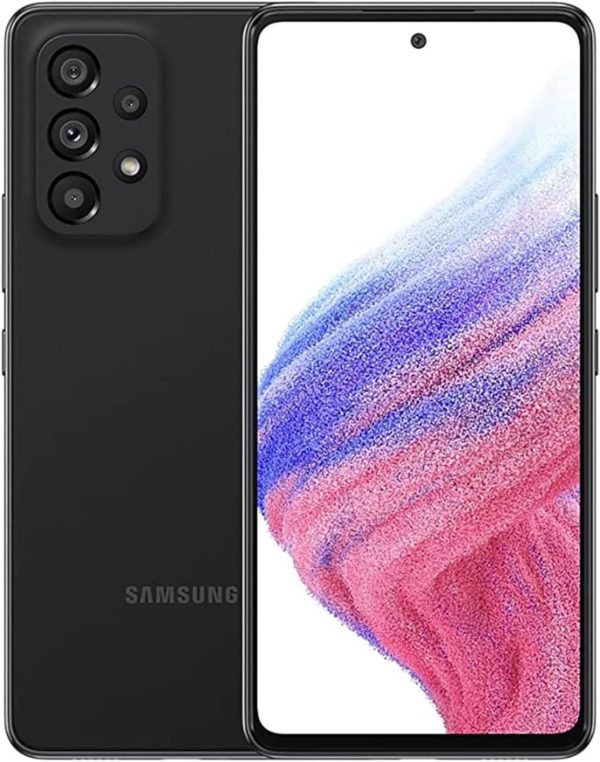 SAMSUNG Galaxy A53 5G UW 128GB Awesome Black-Verizon Smartphone-( (Renewed)